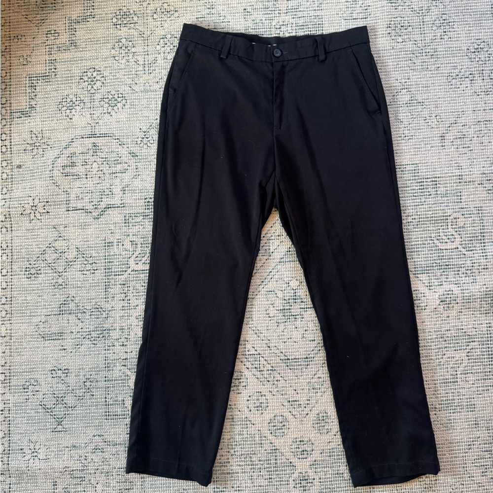 Amazon Essentials Men's Black Golf Pants